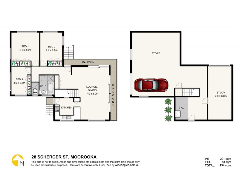 28 Scherger Street, Moorooka QLD 4105 Floorplan