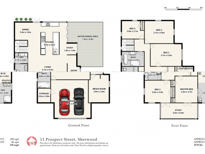 11 Prospect Street, Sherwood QLD 4075 Floorplan