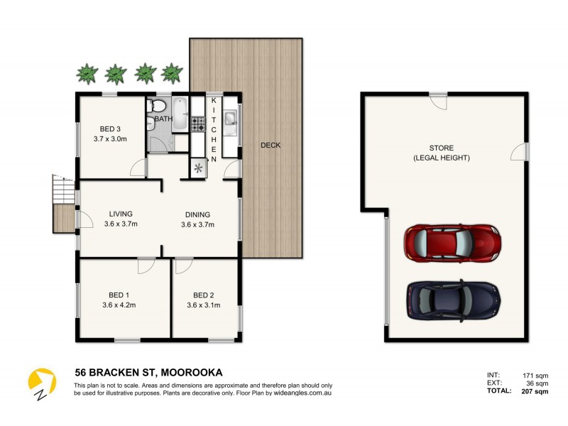 56 Bracken Street, Moorooka QLD 4105 Floorplan