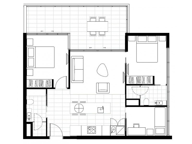 706/855 Stanley Street, Woolloongabba QLD 4102 Floorplan