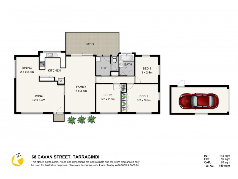 68 Cavan Street, Tarragindi QLD 4121 Floorplan