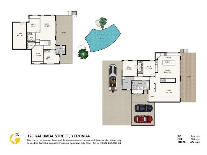 128 Kadumba Street, Yeronga QLD 4104 Floorplan