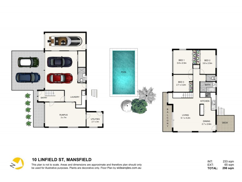 10 Linfield Street, Mansfield QLD 4122 Floorplan