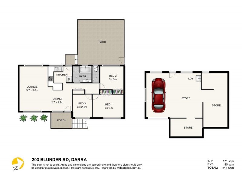 203 Blunder Road, Durack QLD 4077 Floorplan