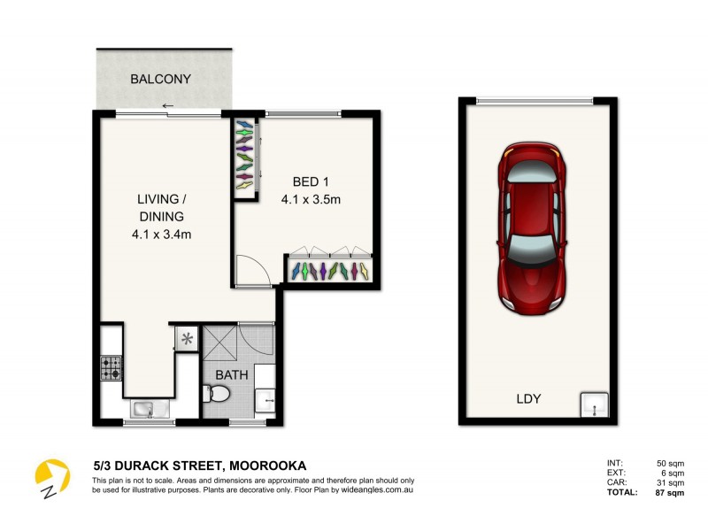 5/3 Durack Street, Moorooka QLD 4105 Floorplan