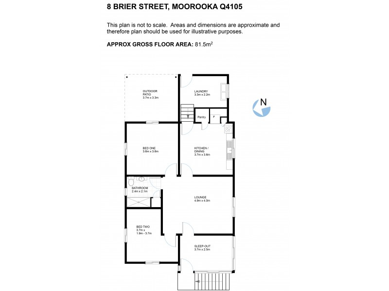 8 Brier Street, Moorooka QLD 4105 Floorplan