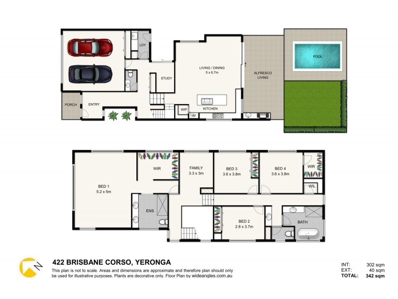 422 Brisbane Corso, Yeronga QLD 4104 Floorplan