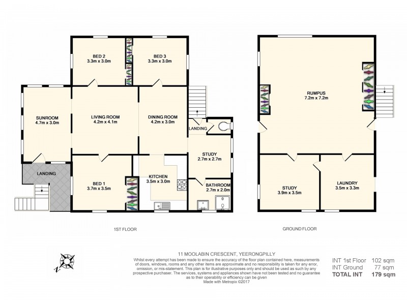 11 Moolabin Crescent, Yeerongpilly QLD 4105 Floorplan