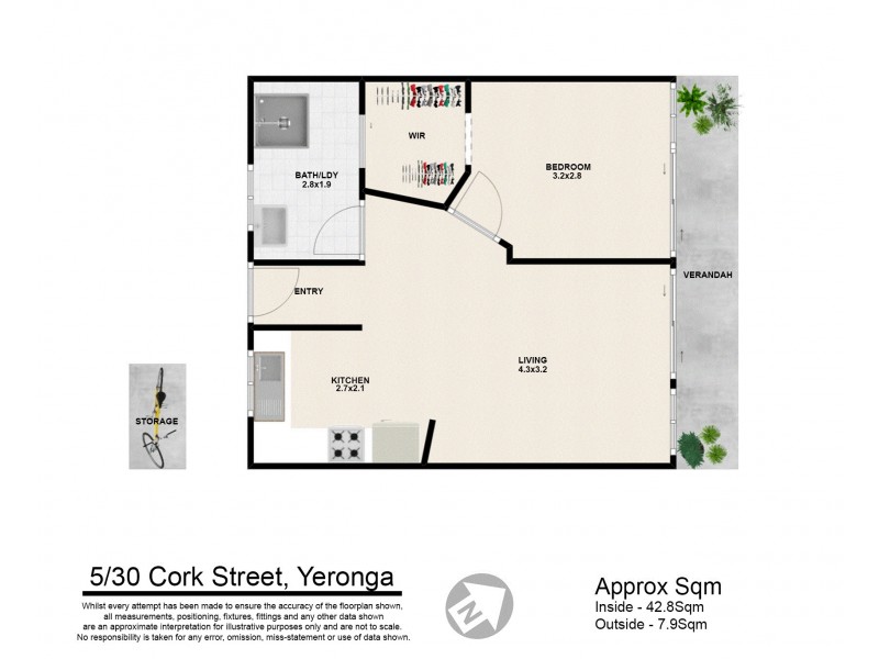 5/30 Cork Street, Yeronga QLD 4104 Floorplan