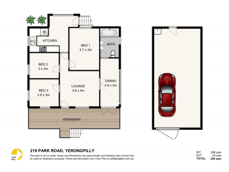 211 Park Road, Yeerongpilly QLD 4105 Floorplan