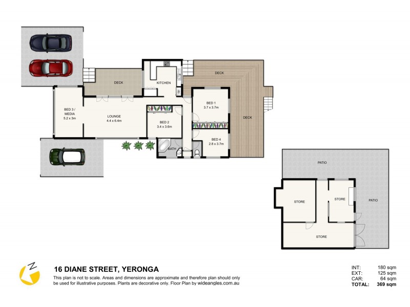 16 Diane Street, Yeronga QLD 4104 Floorplan