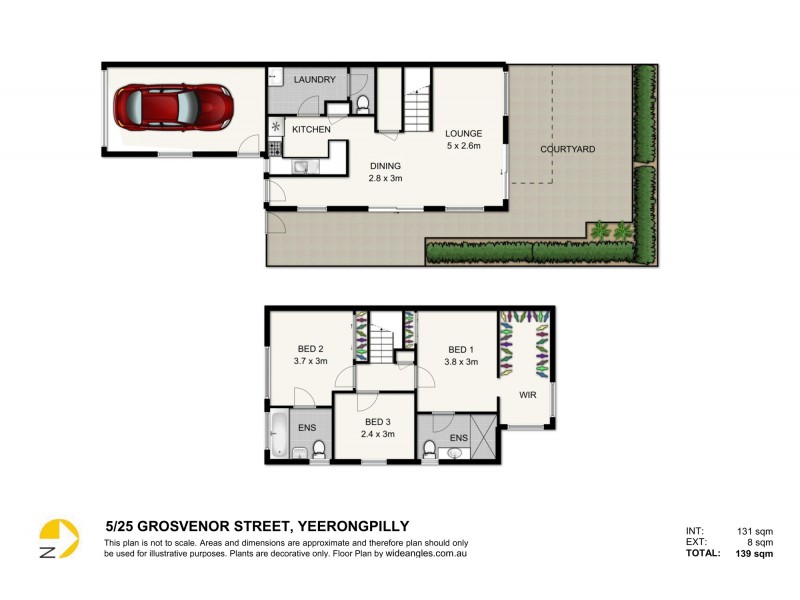 5/25 Grosvenor Street, Yeerongpilly QLD 4105 Floorplan