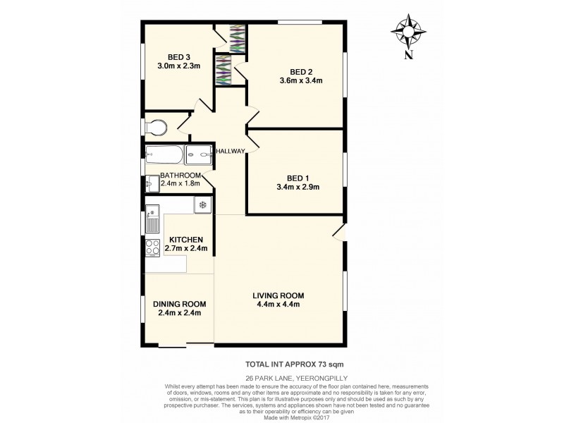 26 Park Lane, Yeerongpilly QLD 4105 Floorplan
