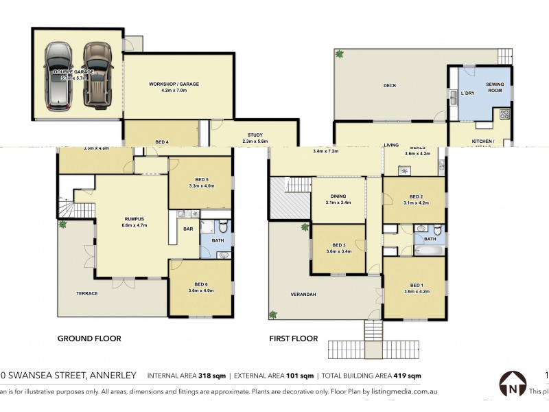 12 Swansea Street, Annerley QLD 4103 Floorplan