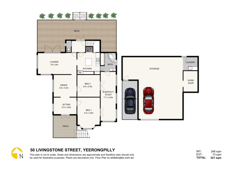 50 Livingstone Street, Yeerongpilly QLD 4105 Floorplan