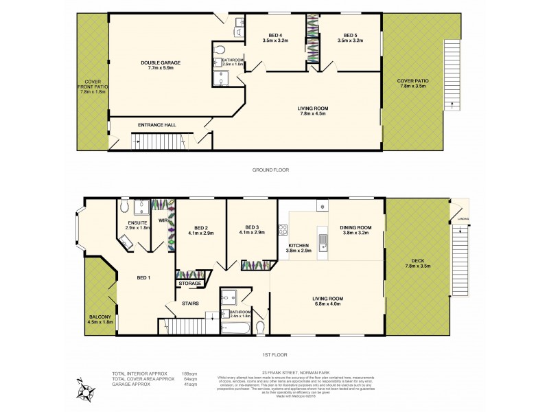 23 Frank Street, Norman Park QLD 4170 Floorplan