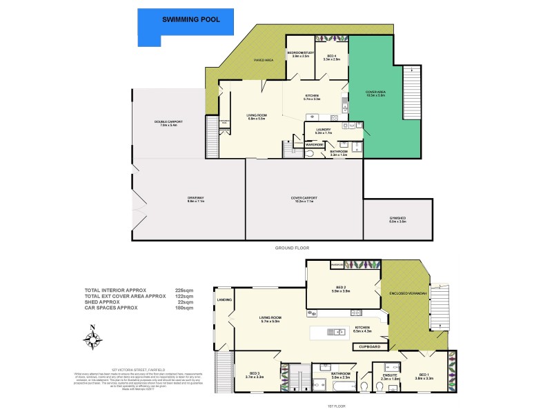 127 Victoria Street, Fairfield QLD 4103 Floorplan