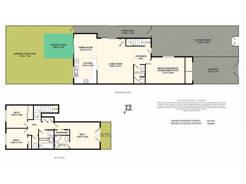 12A Yeronga Street, Yeronga QLD 4104 Floorplan