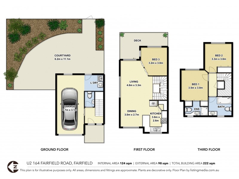 2/164 Fairfield Road, Fairfield QLD 4103 Floorplan