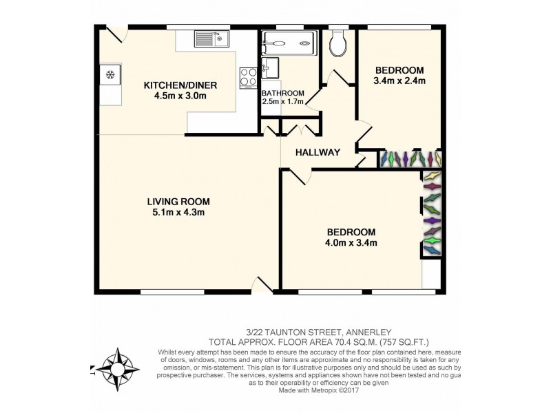 3/22 Taunton Street, Annerley QLD 4103