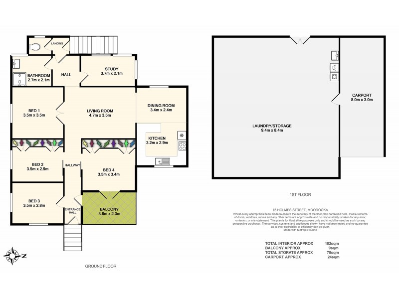 15 Holmes Street, Moorooka QLD 4105 Floorplan