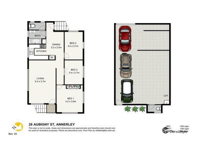 28 Aubigny Street, Annerley QLD 4103 Floorplan