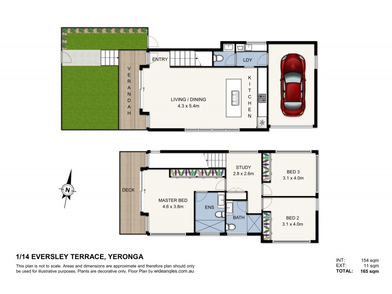 4/14 Eversley Terrace, Yeronga QLD 4104 Floorplan