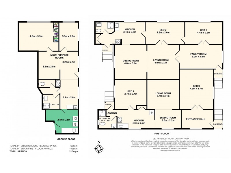 153 Annerley Road (entry via Walton St), Dutton Park QLD 4102 Floorplan