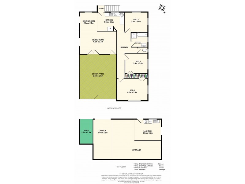 37 Osterley Road, Yeronga QLD 4104 Floorplan