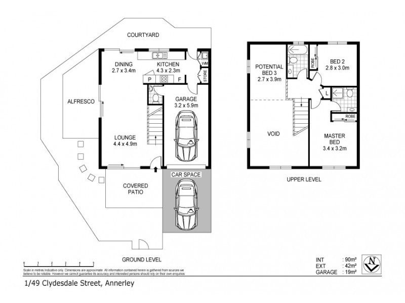 1/49 Clydesdale Avenue, Annerley QLD 4103 Floorplan