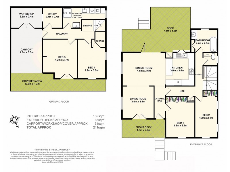 45 Brisbane Street, Annerley QLD 4103 Floorplan
