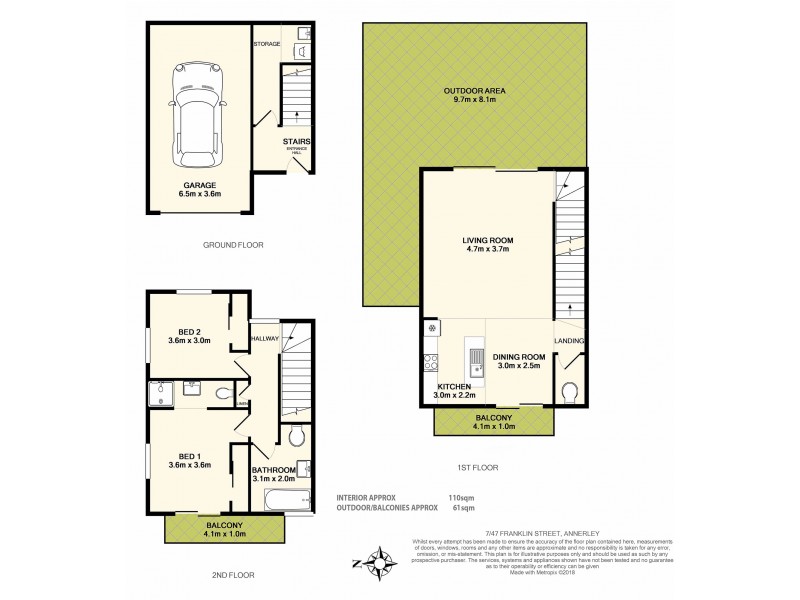 7/47 Franklin Street, Annerley QLD 4103 Floorplan