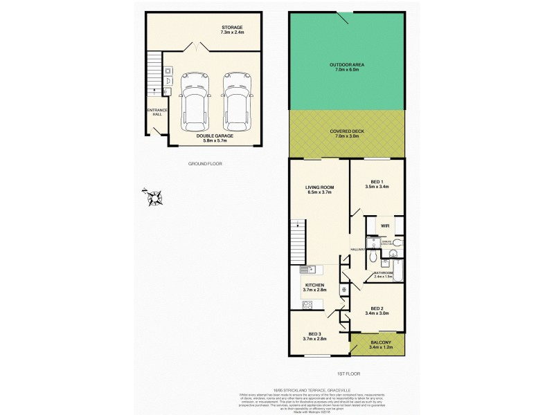16/95 Strickland Terrace, Graceville QLD 4075 Floorplan
