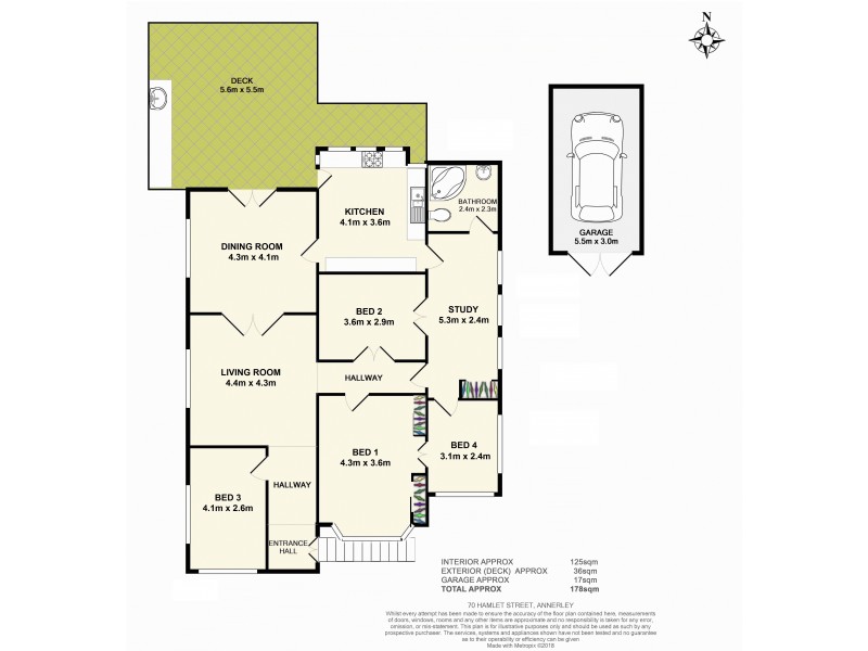 70 Hamlet Street, Annerley QLD 4103 Floorplan