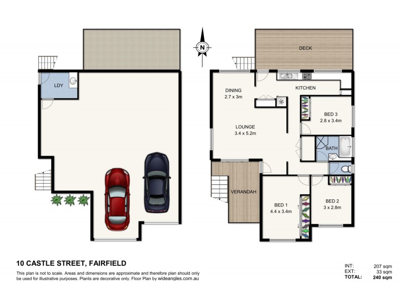 10 Castle Street, Fairfield QLD 4103 Floorplan