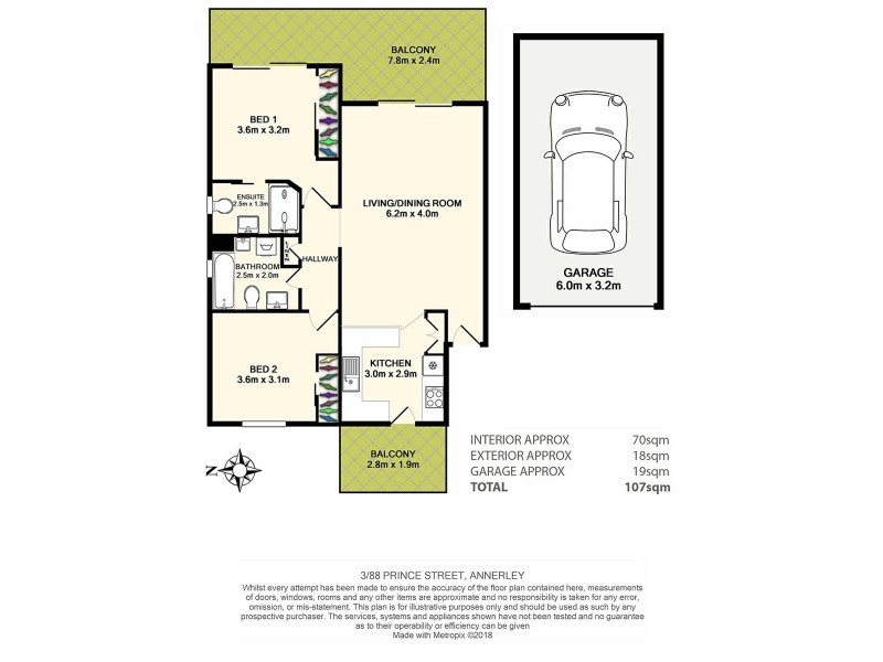 3/88 Prince Street, Annerley QLD 4103