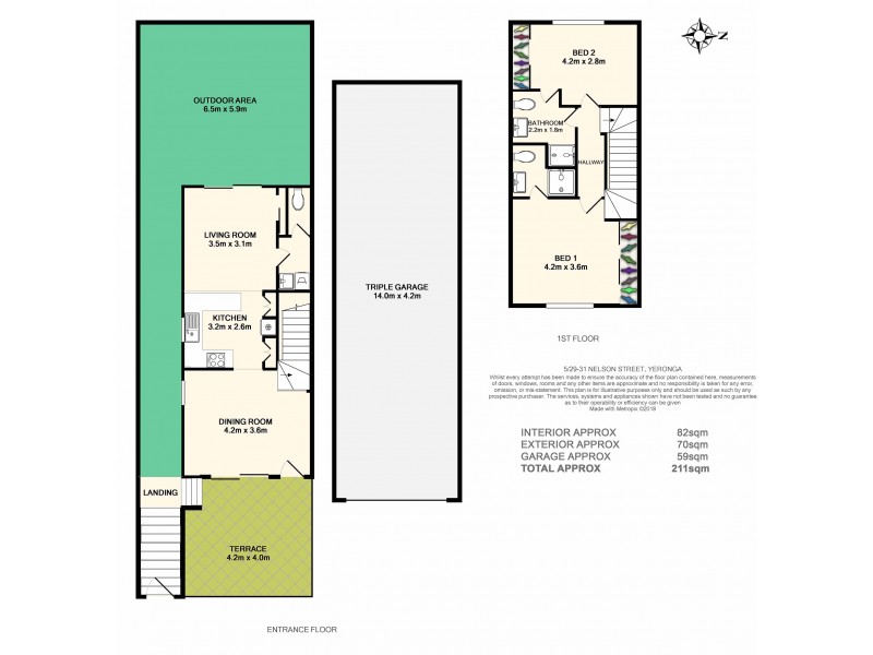 5/29 Nelson Street, Yeronga QLD 4104 Floorplan