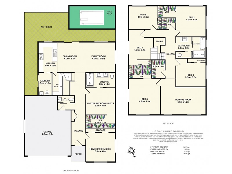 11 Glenaplin Avenue, Tarragindi QLD 4121 Floorplan