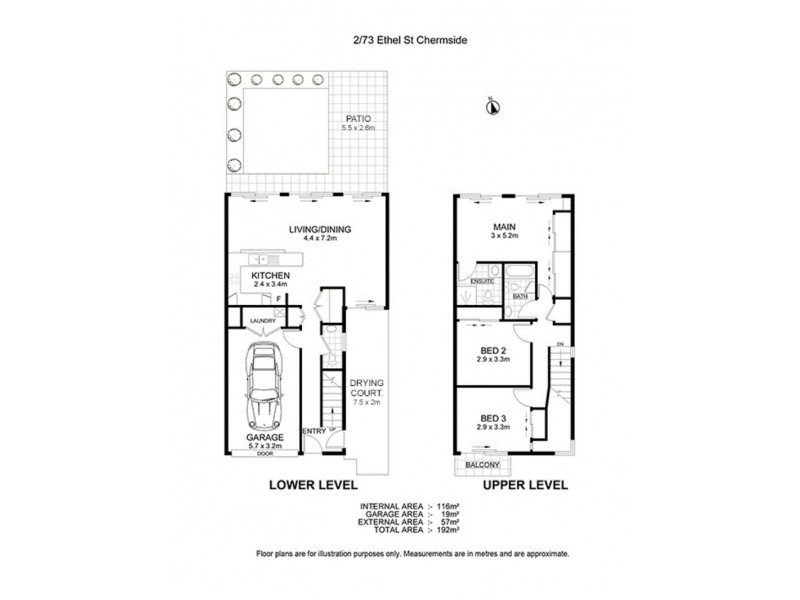 2/73 Ethel Street, Chermside QLD 4032 Floorplan