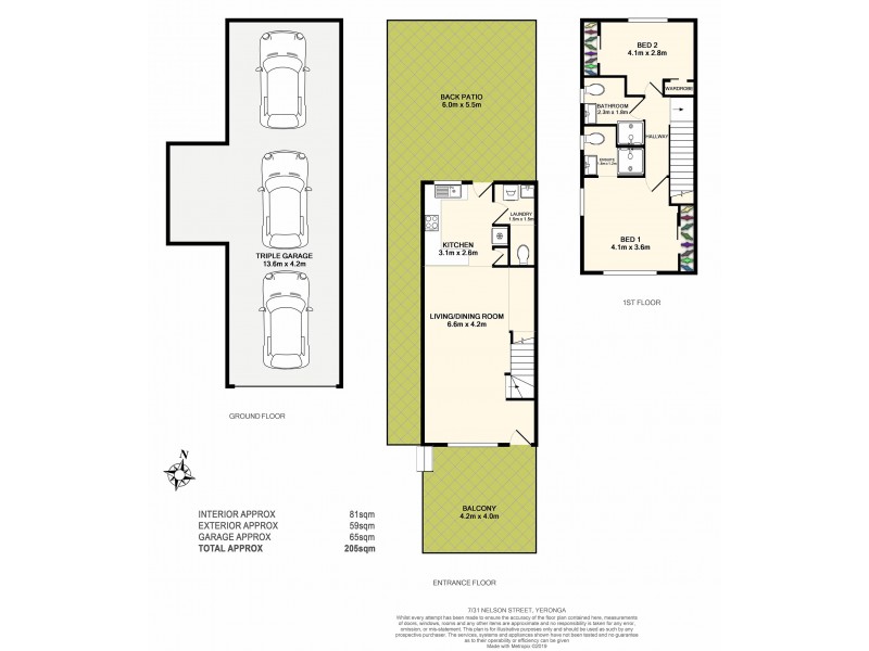 7/29 Nelson Street, Yeronga QLD 4104 Floorplan