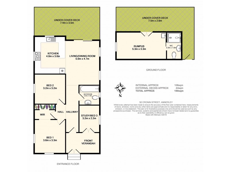 50 Cronin Street, Annerley QLD 4103 Floorplan