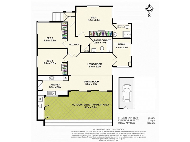 46 Hansen Street, Moorooka QLD 4105 Floorplan