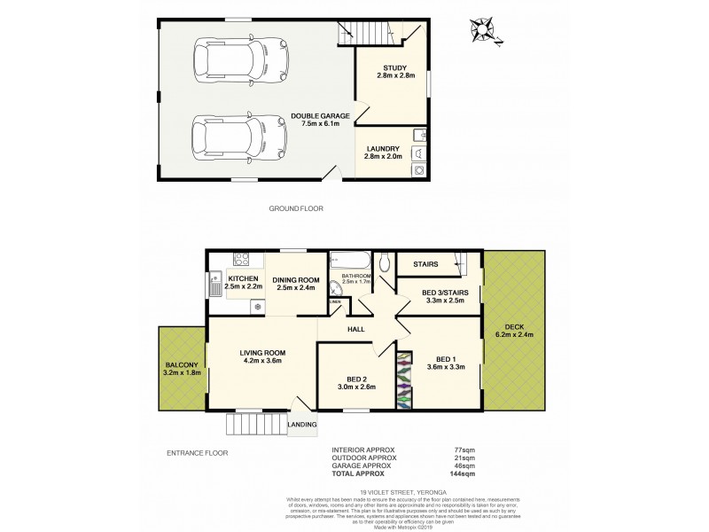 19 Violet Street, Yeronga QLD 4104 Floorplan