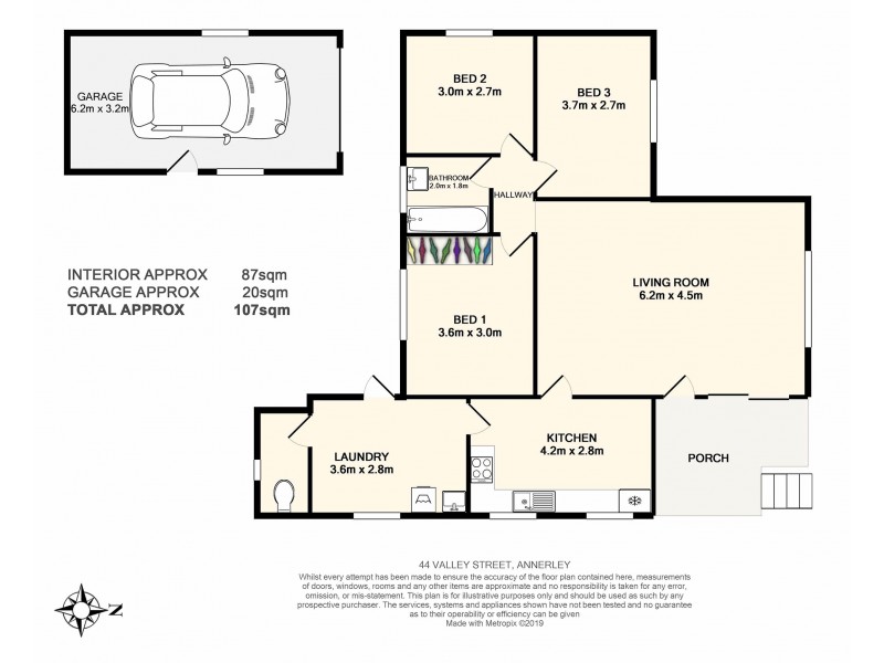 44 Vallely Street, Annerley QLD 4103 Floorplan