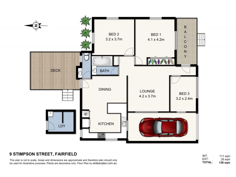 9 Stimpson Street, Fairfield QLD 4103 Floorplan