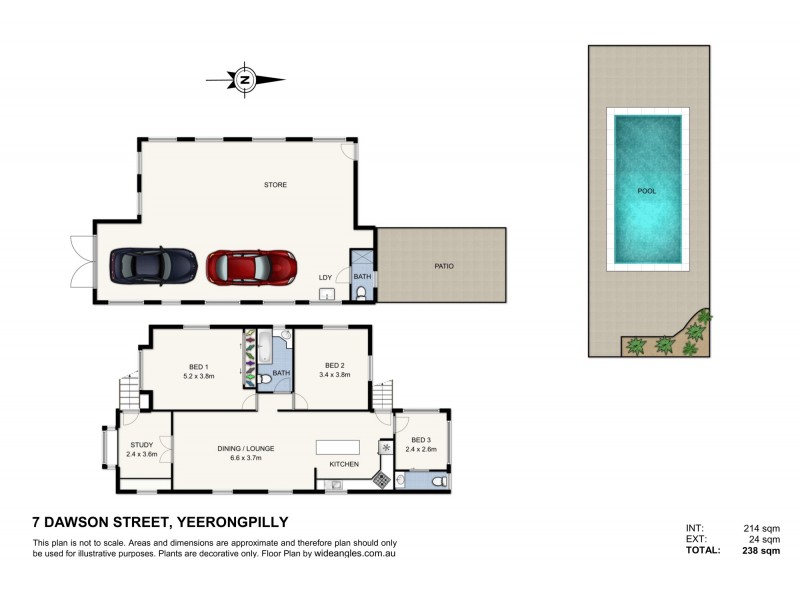 7 Dawson Street, Yeerongpilly QLD 4105 Floorplan