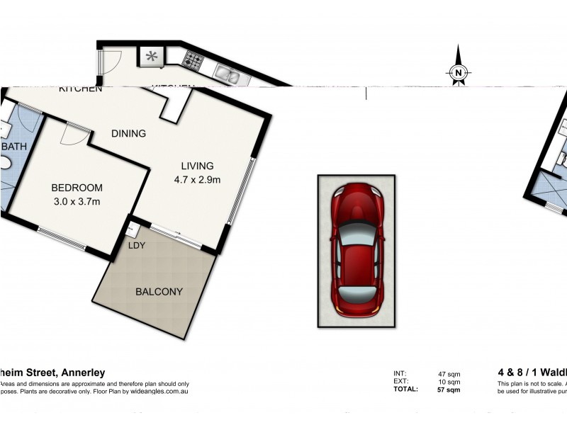 4 & 8/1 Waldheim Street, Annerley QLD 4103 Floorplan