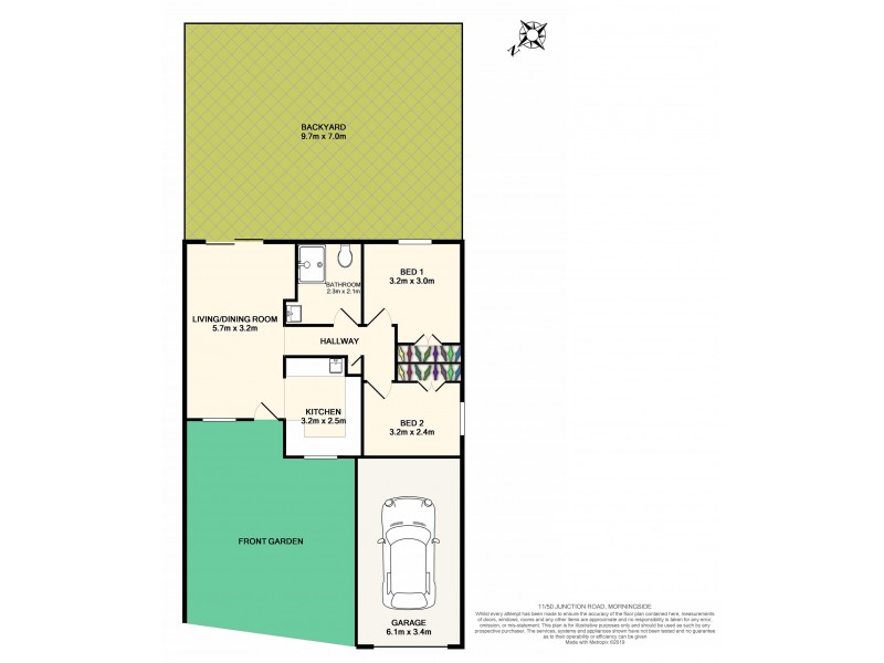 11/50 Junction Road, Morningside QLD 4170 Floorplan