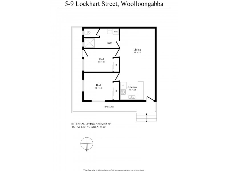 5/9 Lockhart Street, Woolloongabba QLD 4102