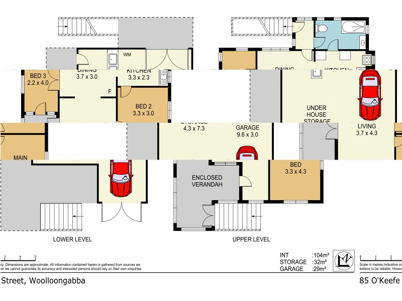 85 O’Keefe Street, Woolloongabba QLD 4102 Floorplan